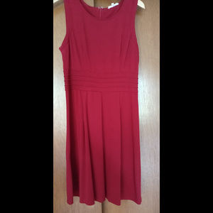 41 Hawthorn Raspberry Fit & Flare Dress
